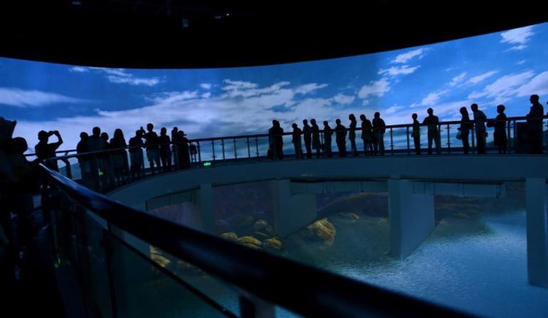 什么是裸眼3D環幕軌道影院