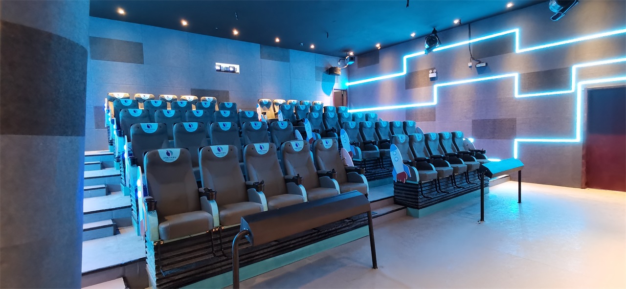 阿哩樂(lè)·河南安陽(yáng)航天科普基地60座5D影院項(xiàng)目安裝完工