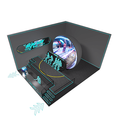 百慕大冒险、球幕飞行影院、裸眼3D轨道影院、VR体验馆、vr科普、台风地震体验馆